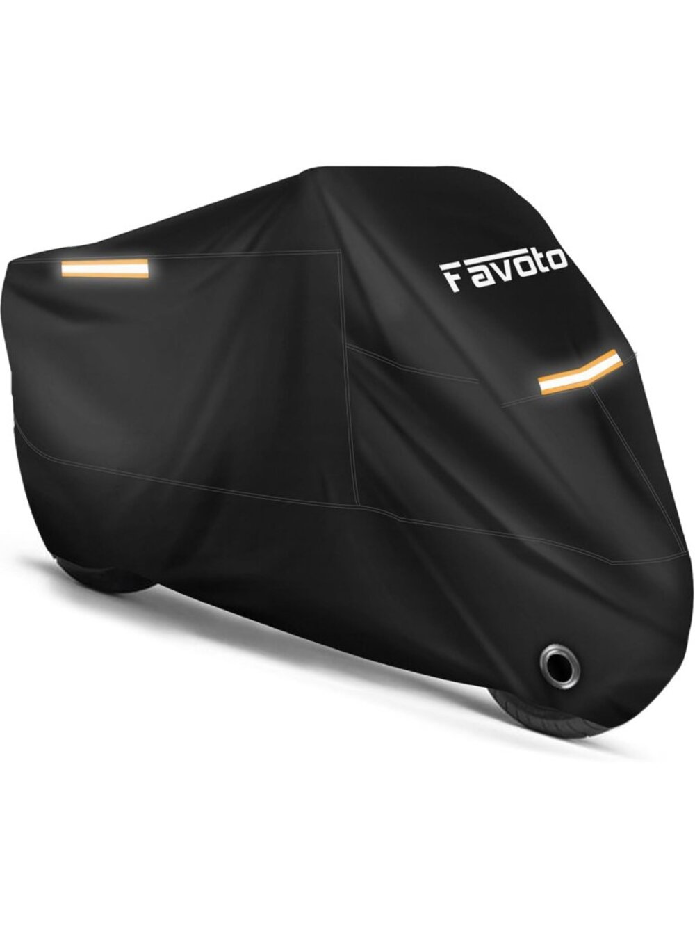 Waterproof Motorcycle Cover for All Seasons | Sun & Rain Protection, Reflective
